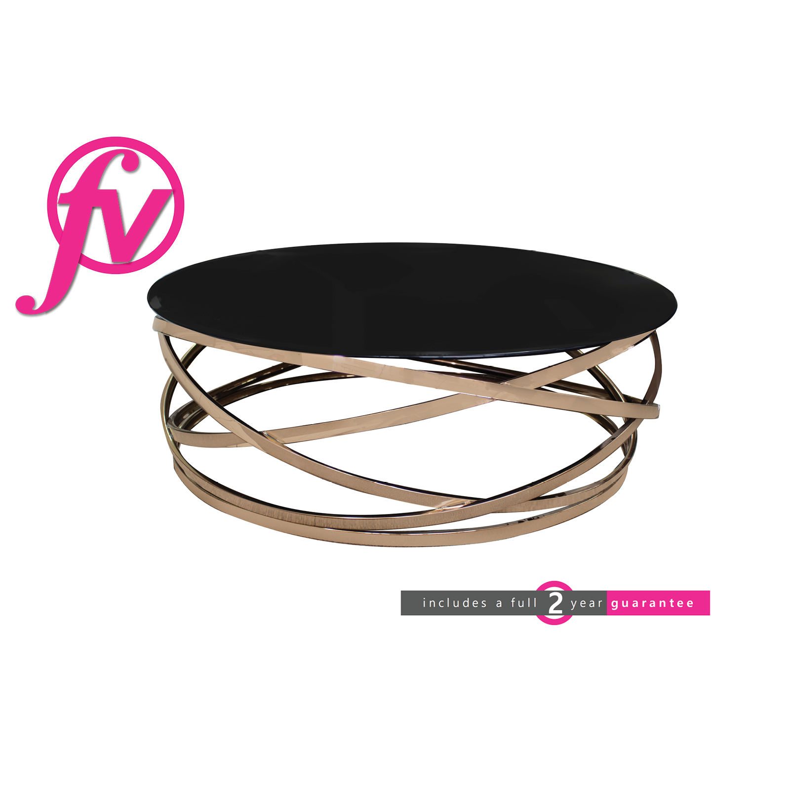 Rose Gold Coffee Table Furniture Vibe