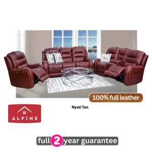 Alpine Rocco 5 action - Nyati tan - Electric Recliner