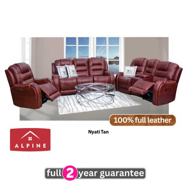 Alpine Rocco 5 action - Nyati tan - Electric Recliner