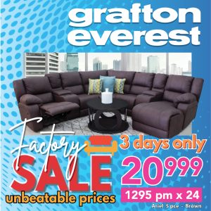 Grafton Everest Ariel - 5 pce - Addo Brown