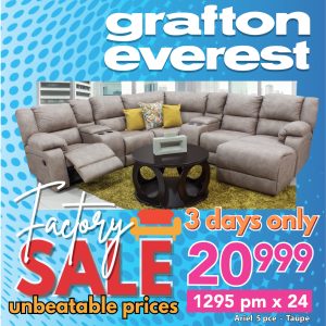 Grafton Everest Ariel - 5 pce - Addo Taupe