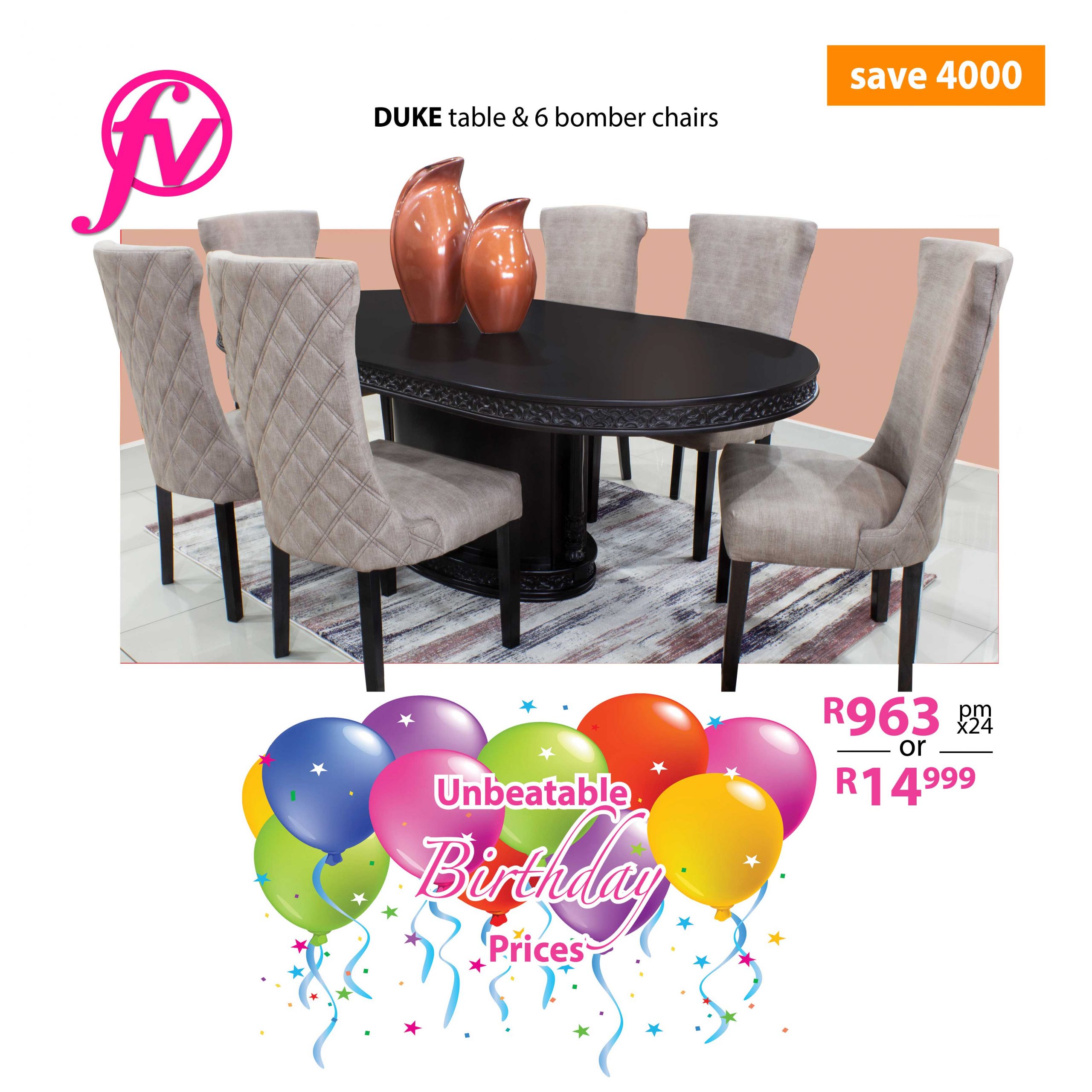 dukediningroomsuitebomberchairsfurniturevibe Furniture Vibe
