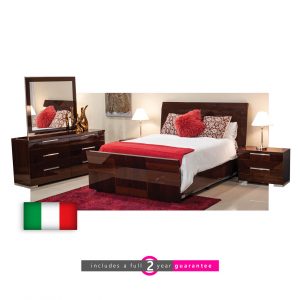 Italian high gloss bedroom suite furniturevibe