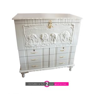 Elephant kist - 6 drawer - cream