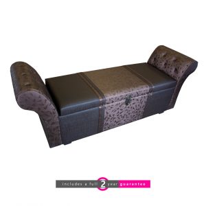 Trunk bench - bronze - 61a