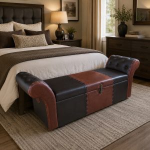 Trunk bench - bronze - 61a