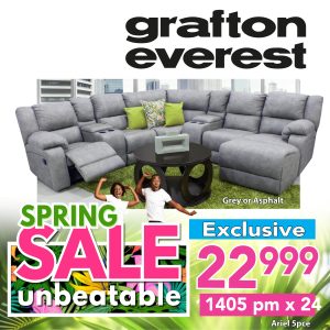 Grafton Everest Ariel - 5 pce -Addo Grey