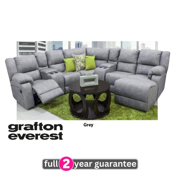 Grafton Everest Ariel - 5 pce -Addo Asphalt - Image 2