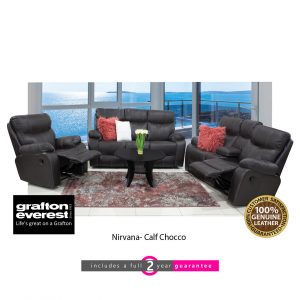 grafton everest -nirvana leather lounge suite calf choice furniturevibe