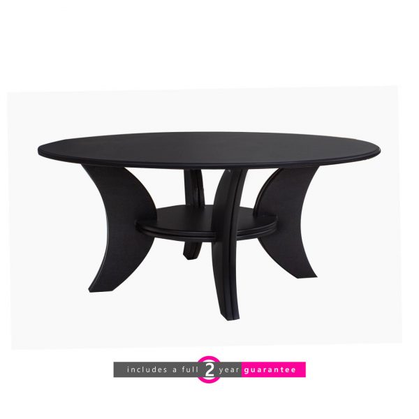 luna coffee table solid top furniturevibe