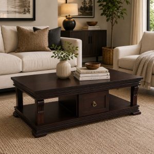 Jade Coffee Table - Mahogany