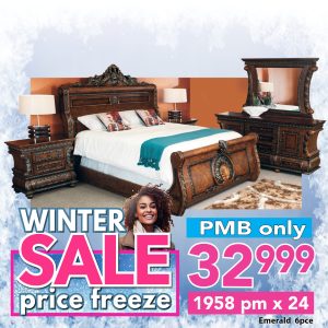 Emerald 6pce Bedroom Suite