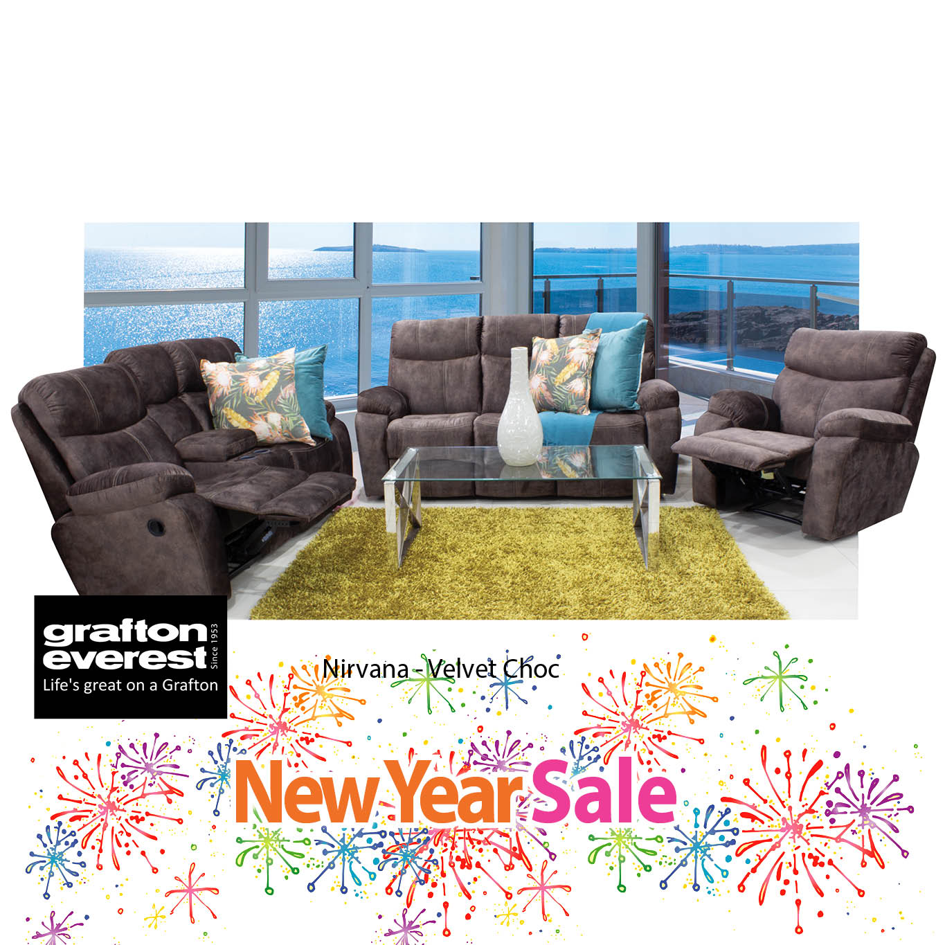 grafton everest nirvana motion lounge suite Black Friday special furniturevibe Archives