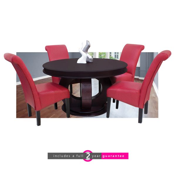 wood round dining room table furniturevibe