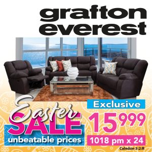 Grafton Everest Caledon 3:2:Recliner- Addo Brown