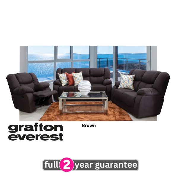 Grafton Everest Caledon 3:2:Recliner- Addo Taupe - Image 2
