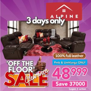 Alpine Logan 5 action - Goucha Brown - Electric Recliner