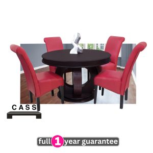 Prince round table & 4 Ryan Chairs