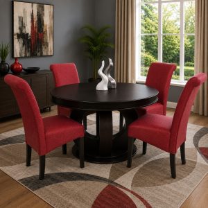 Prince round table & 4 Ryan Chairs