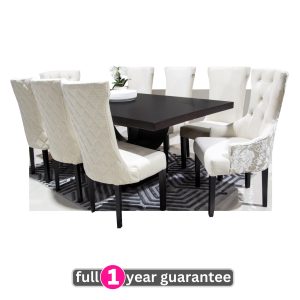 Magneta 2.1m table - 2 Octavia  chairs - 6 Knight chairs SD5016