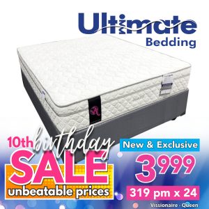 Ultimate Vissionaire - Base & Mattress - Dbl or Queen