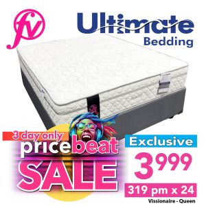 Ultimate Vissionaire - Base & Mattress - Dbl or Queen