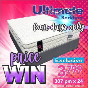 Ultimate Vissionaire - Base & Mattress - Dbl or Queen