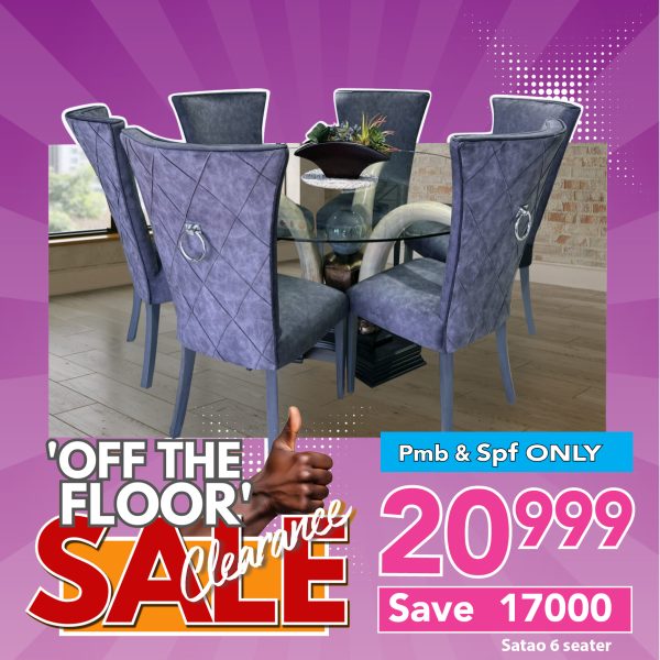 Satao Round Dining Room Table & Hathauda Chairs