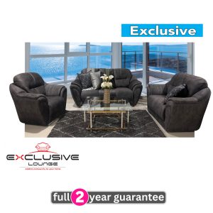 Atlantic fabric lounge suite - Grey