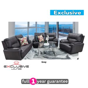 Atlantic fabric lounge suite - Grey