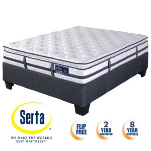 Sertapedic Maestro Firm Pillow Top - Base & Mattress