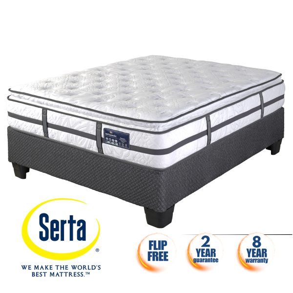 Sertapedic Maestro Plush Pillow Top - Base & Mattress