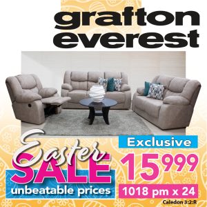 Grafton Everest Caledon 3:2:Recliner- Addo Taupe