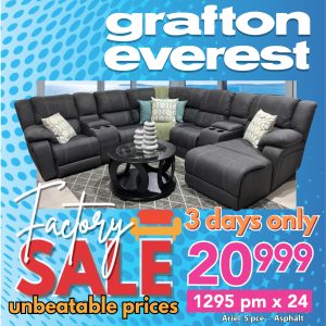 Grafton Everest Ariel - 5 pce - Addo Asphalt