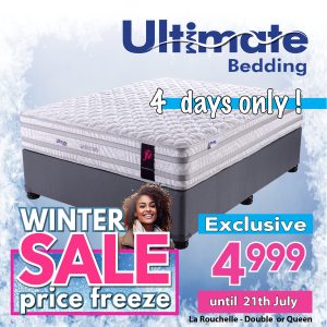 Ultimate La-Rouchelle - Base & Mattress - Double or Queen