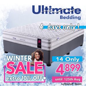 Ultimate La-Rouchelle - Base & Mattress - Queen