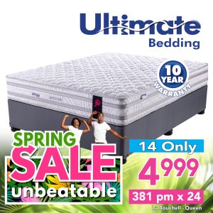 Ultimate La-Rouchelle - Base & Mattress - Queen