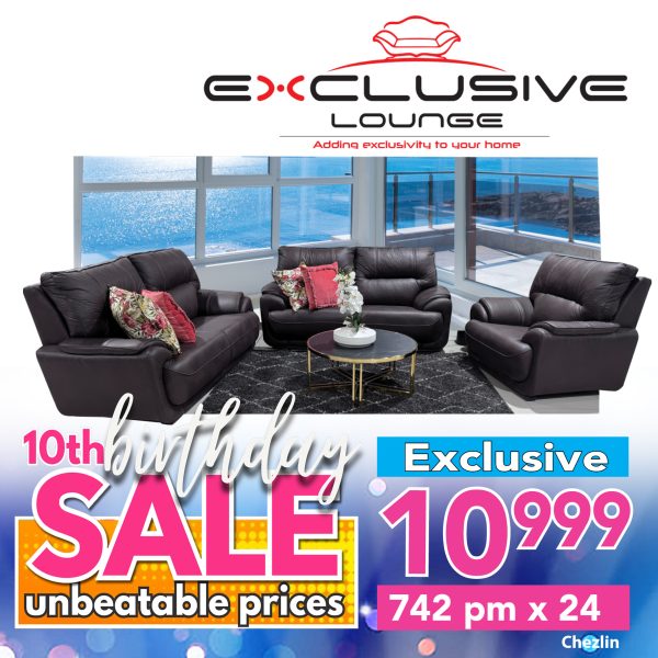 Chezlin lounge suite - Brown