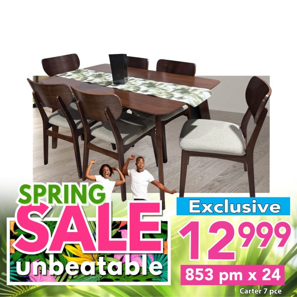Carter 7pce dinette
