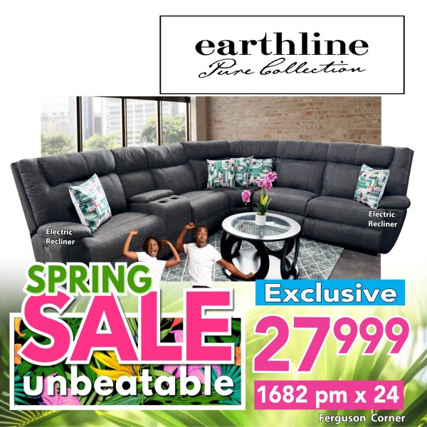 Furguson - 5 pce - electric recliners - Preston Flint
