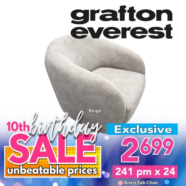 Anesi Tub Chair - Beige