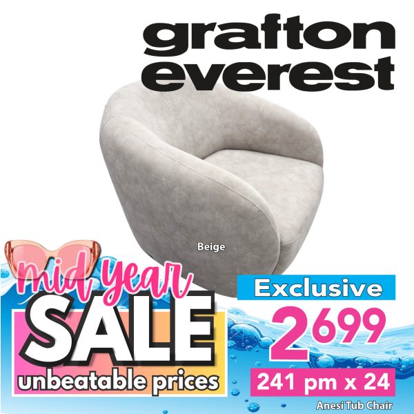 Anesi Tub Chair - Beige