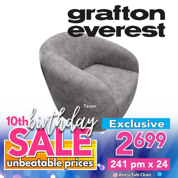 Anesi Tub Chair - Taupe