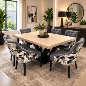 Keylargo 1.8m table & Venus chairs