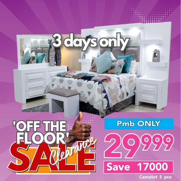 Camelot Bedroom Suite - Queen - White