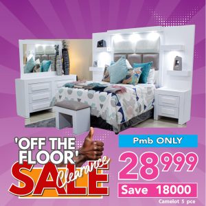 Camelot Bedroom Suite - Queen - White