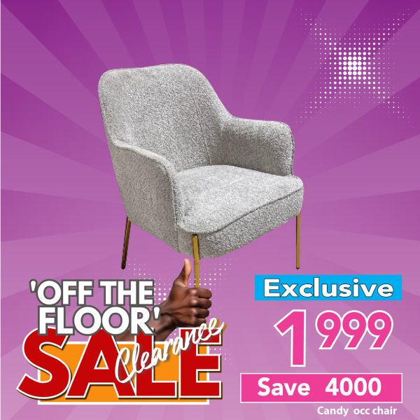 Candy Occasional Chair - Grey