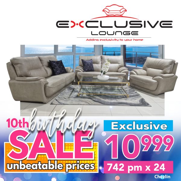 Chezlin lounge suite - Beige