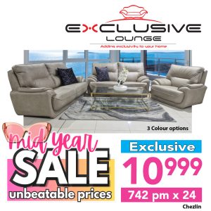 Chezlin lounge suite - Beige