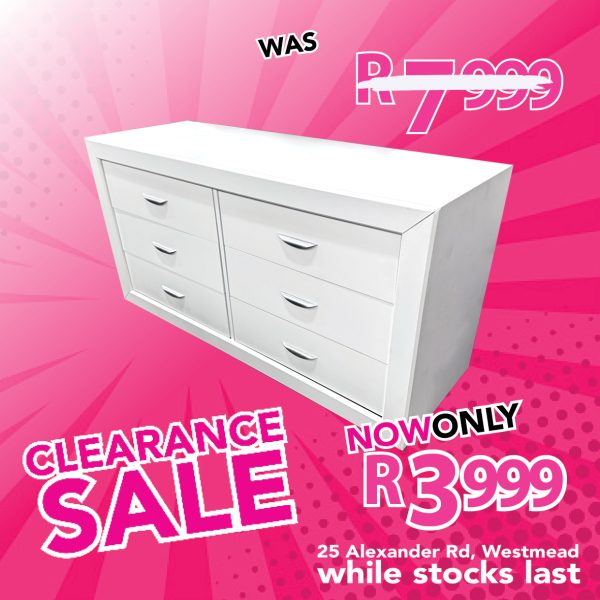 Savannah sideboard - white